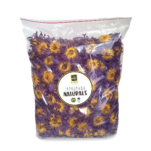 Premium Dried Blue Lotus Flowers | 100% Natural Herbal Tea from Sri Lanka - Taprobana Naturals Organic