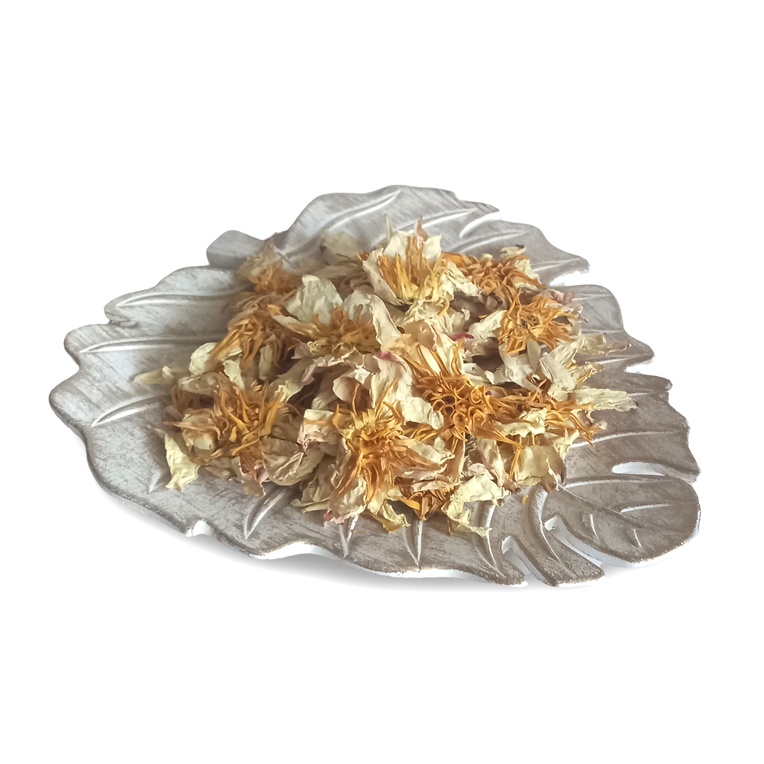 Premium Dried White Lotus Flowers | 100% Natural Herbal Tea from Sri Lanka - Taprobana Naturals Organic